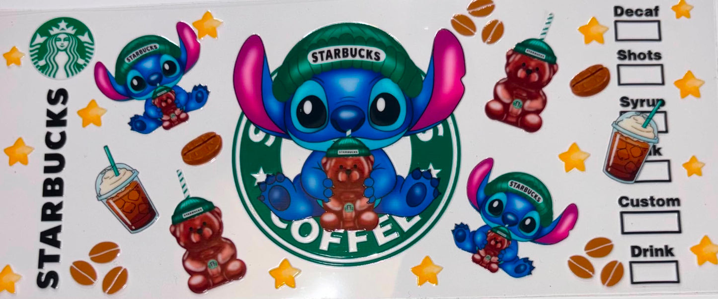 STITCH STAR BUCKS COFFEE