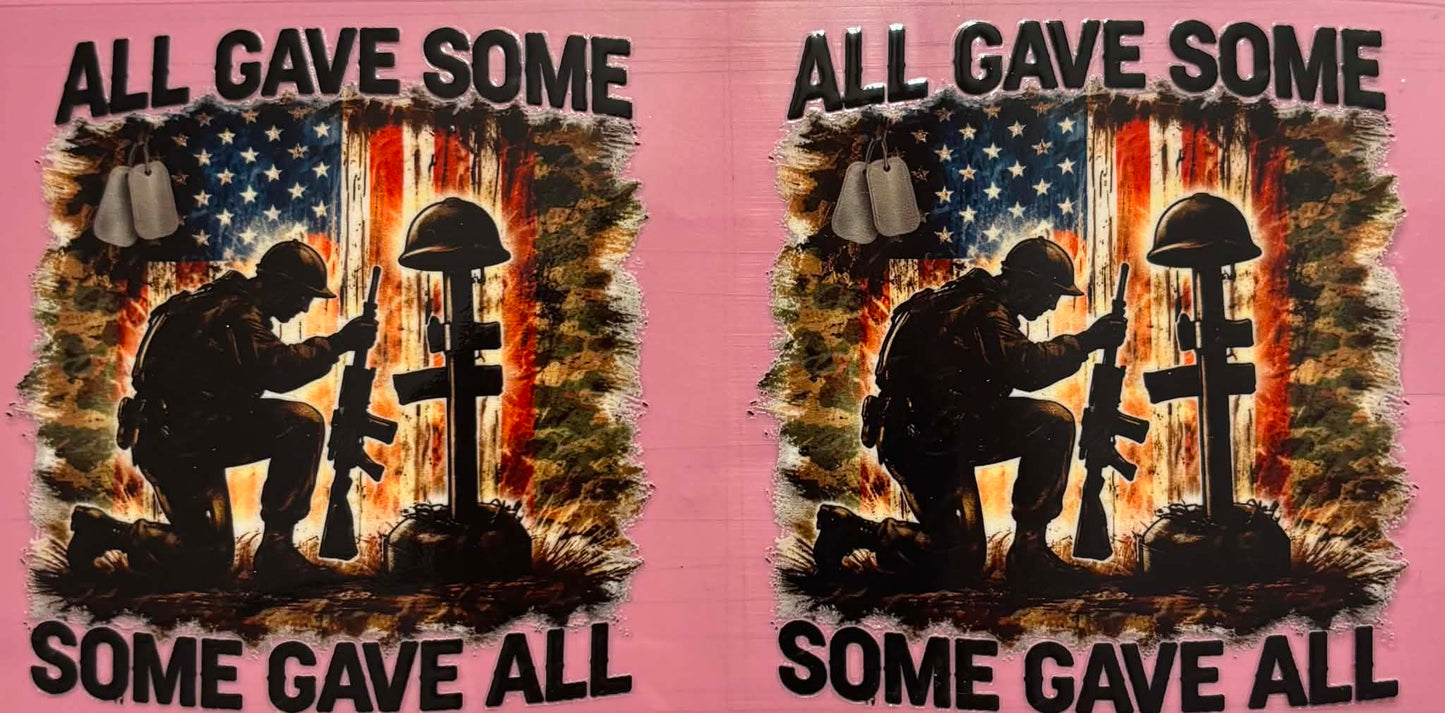 All Gave Some , Some gave All Freedom Wrap