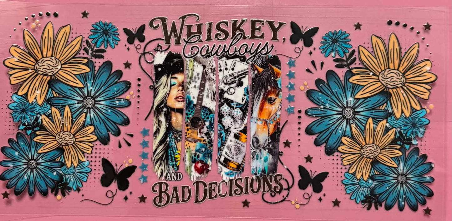 Whiskey and bad decisions wrap
