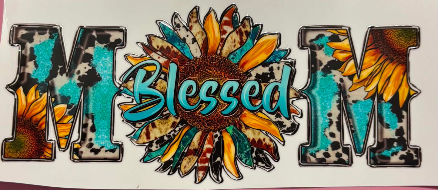 Blessed Sunflower Mom Wrap