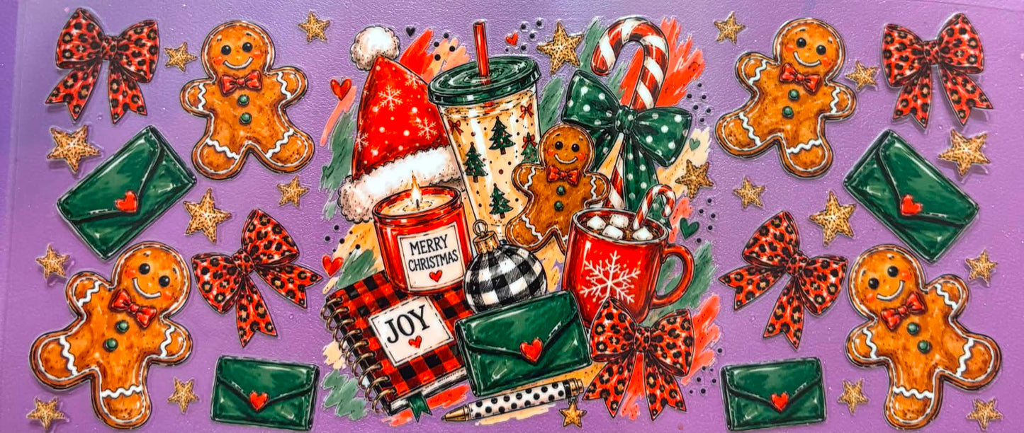 Gingerbread Christmas Wrap