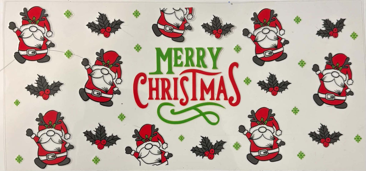Merry Christmas Santa Wrap
