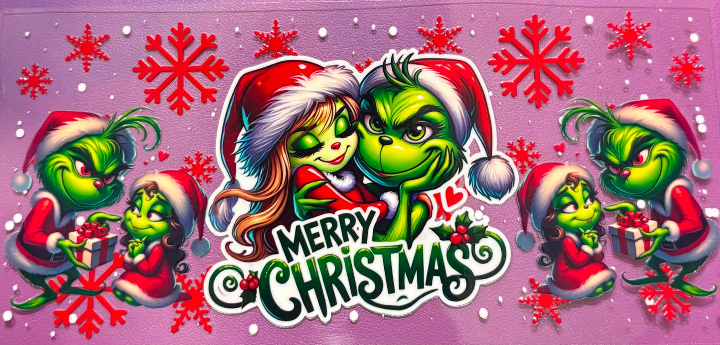 Merry Christmas Grinch Wrap