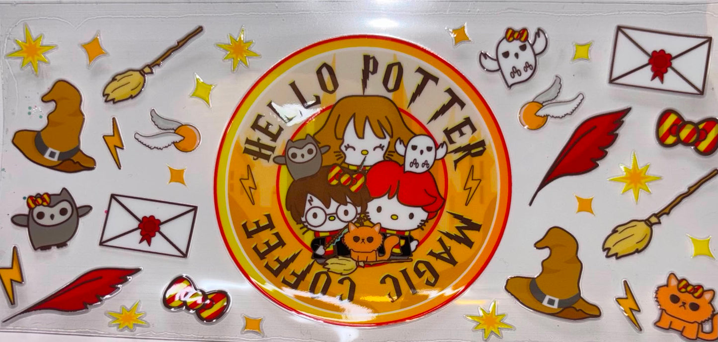 HARRY POTTER MAGIC COFFEE HELLO KITTY WRAP