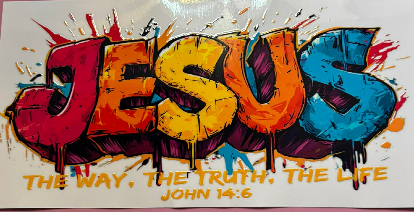 Bold JESUS wrap