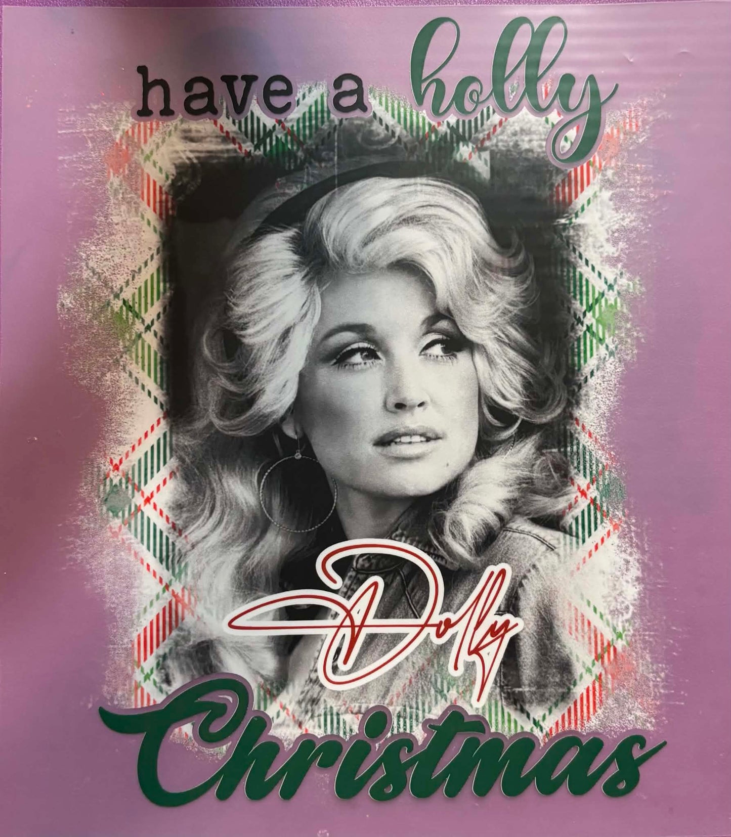 Christmas Dolly Shirt Or Tote Bag Transfer