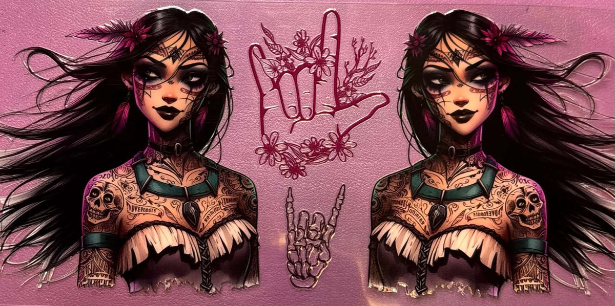 Pocahontas Tattoo Princess Wrap