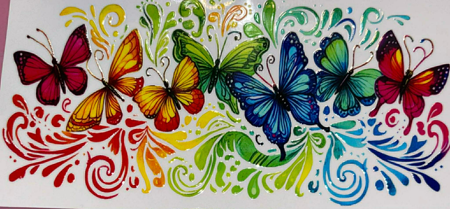 Colorful Butterfly Wrap
