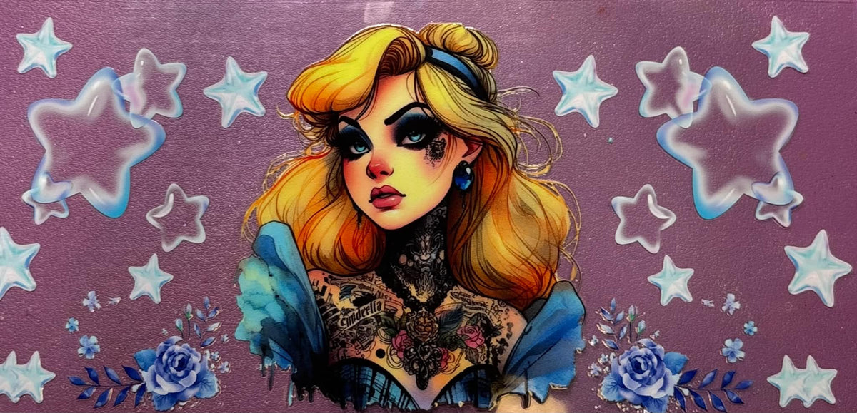 Cinderella Tattoo Princess Wrap