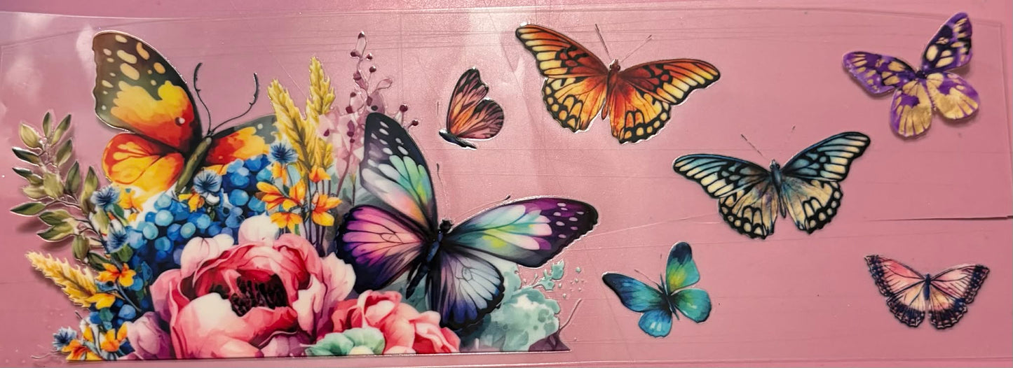 Butterfly Flower Wrap