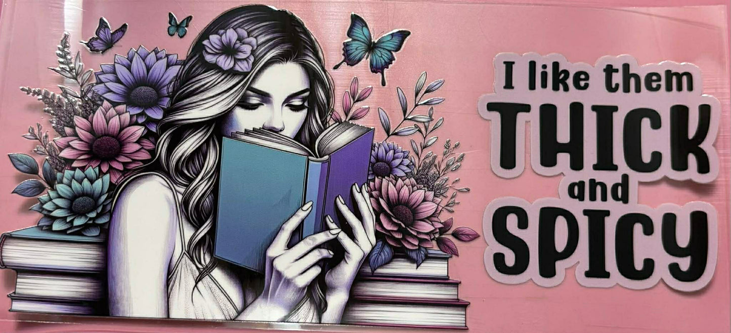 I like them thick and spicy book wrap