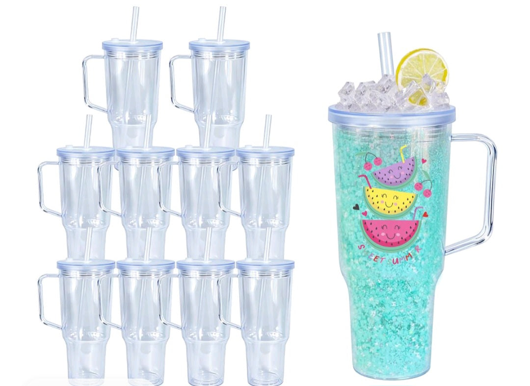 30oz Snowglobe Tumbler