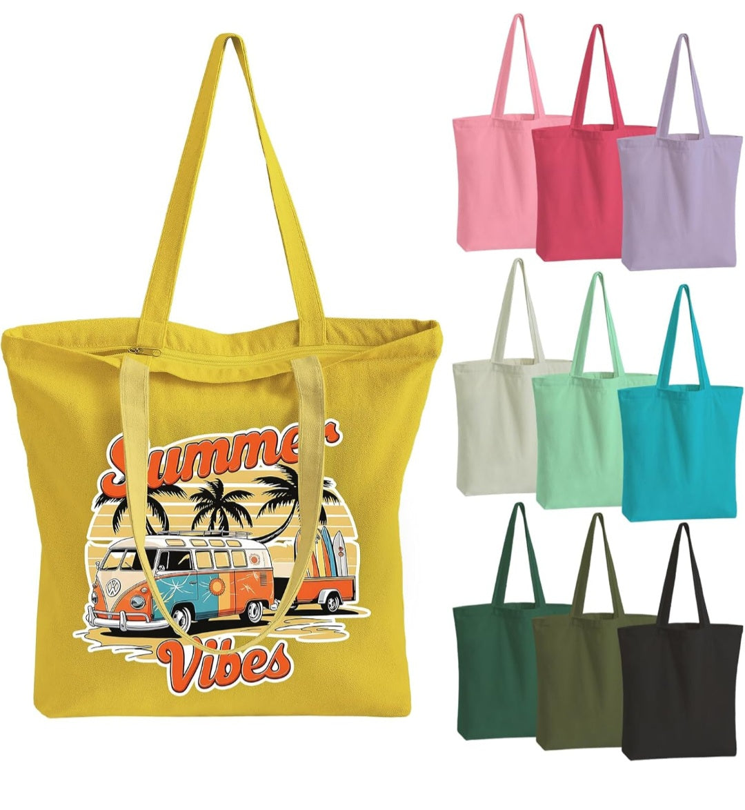 Color Tote Bags