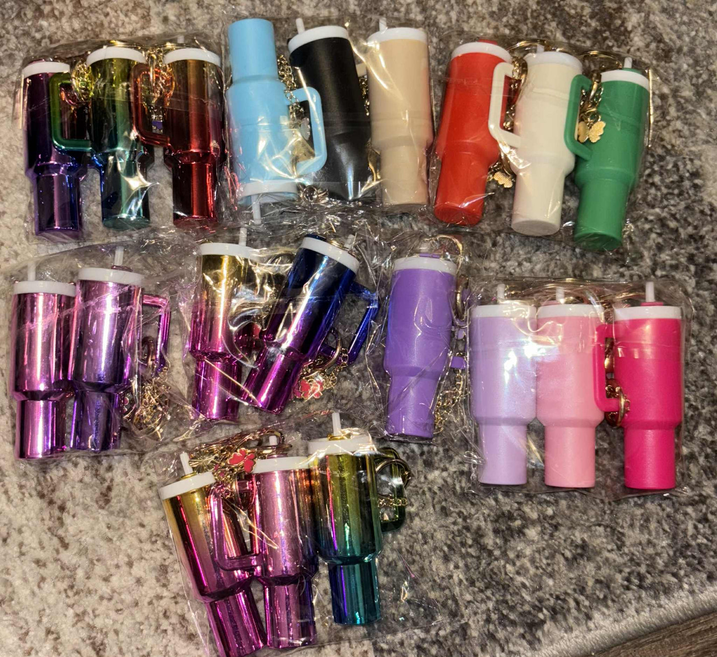 Mini Tumbler Keychains
