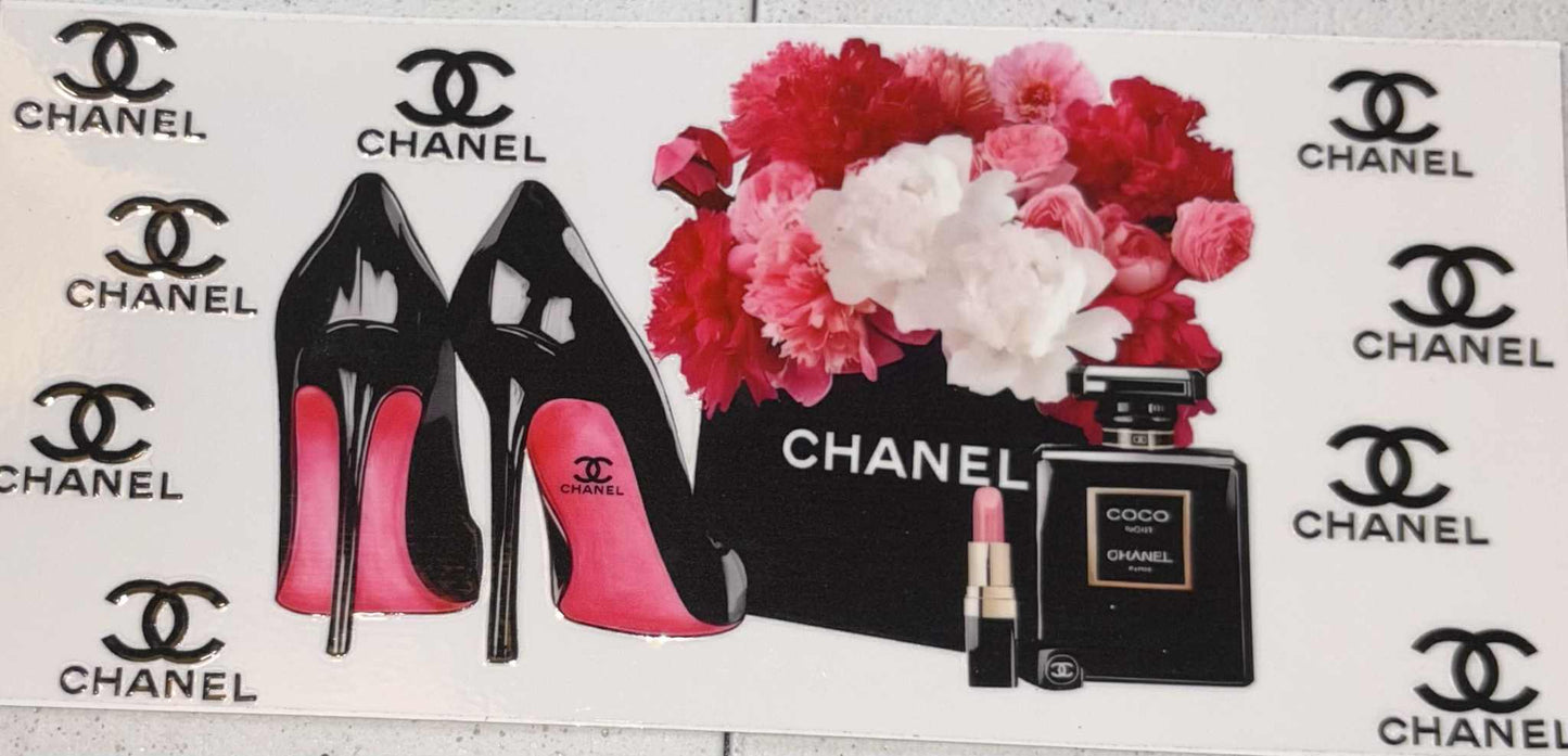 Chanel snowglobe tumbler wrap
