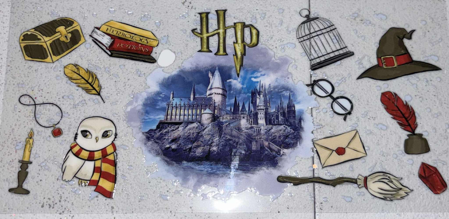 HP snowglobe tumbler wrap