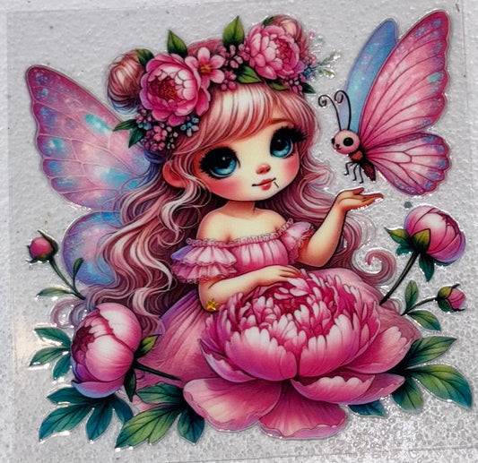 Pink baby fairy wrap