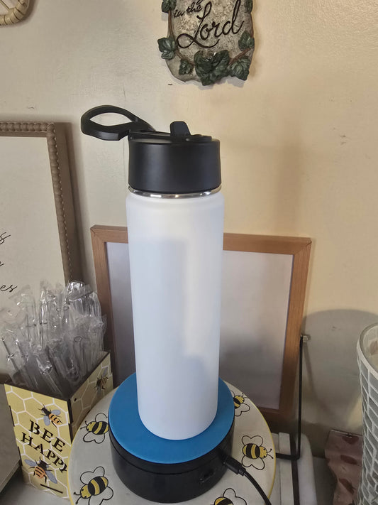 24oz Flip Top Stainless Steel Waterbottle