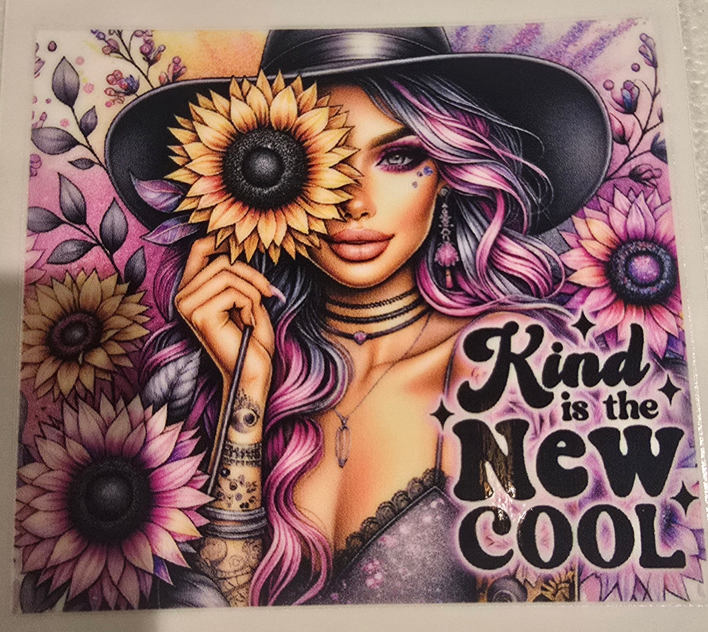 TATTOO FLOWER GIRL KIND IS THE NEW COOL