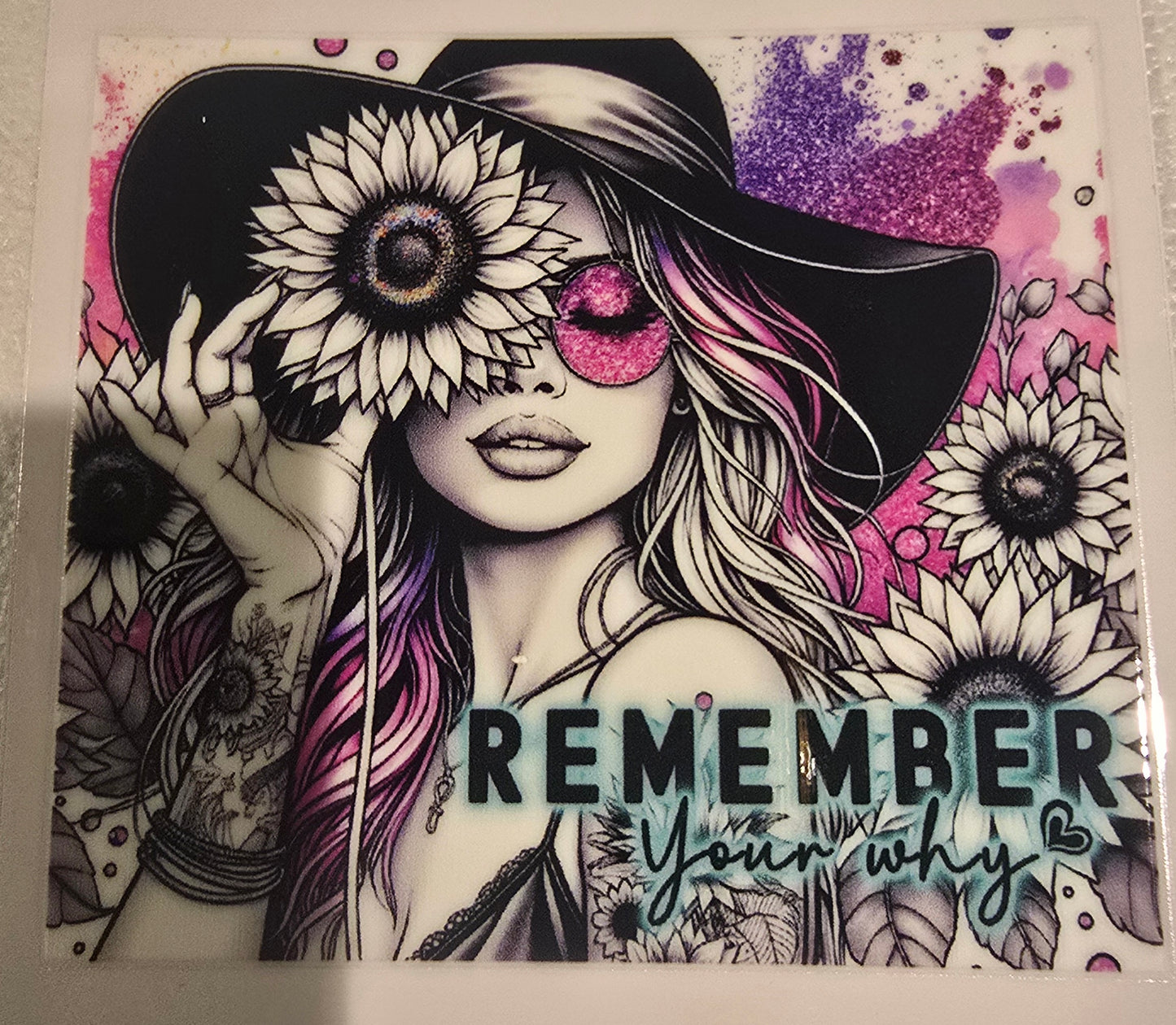 TATTOO FLOWER GIRL REMEMBER