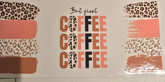 LEOPARD PRINT COFFEE COFFEE COFFEE
