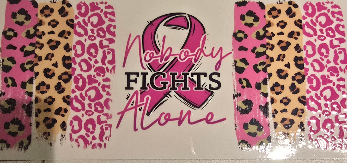 LEOPARD BREAST CANCER AWARNESS WRAP
