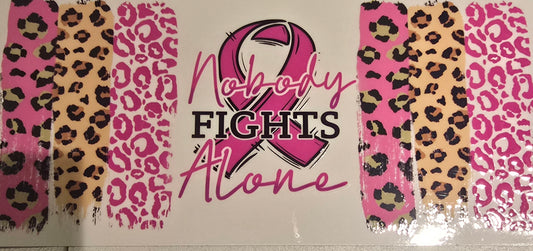 LEOPARD BREAST CANCER AWARNESS WRAP