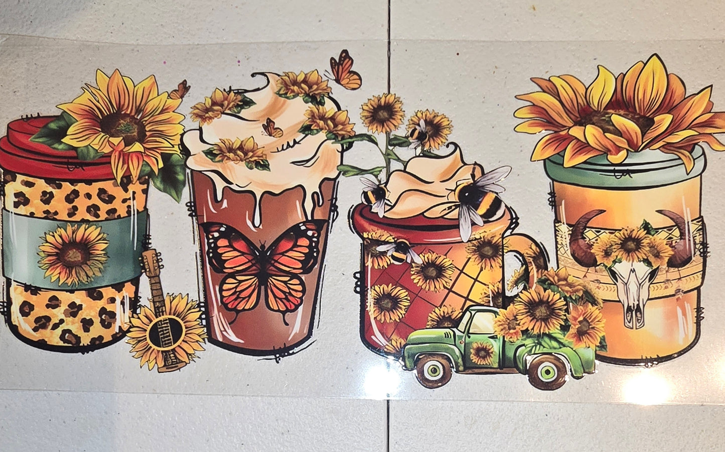 SUNFLOWERS AND COFFEE