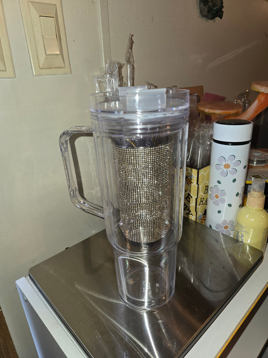 40OZ SNOW GLOBE TUMBLER