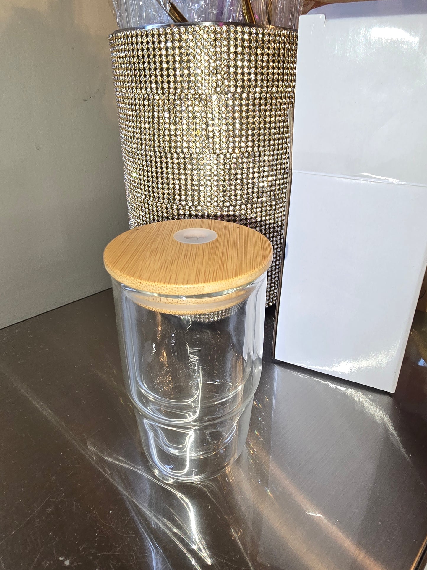 3OZ MINI SNOW GLOBE TUMBLER