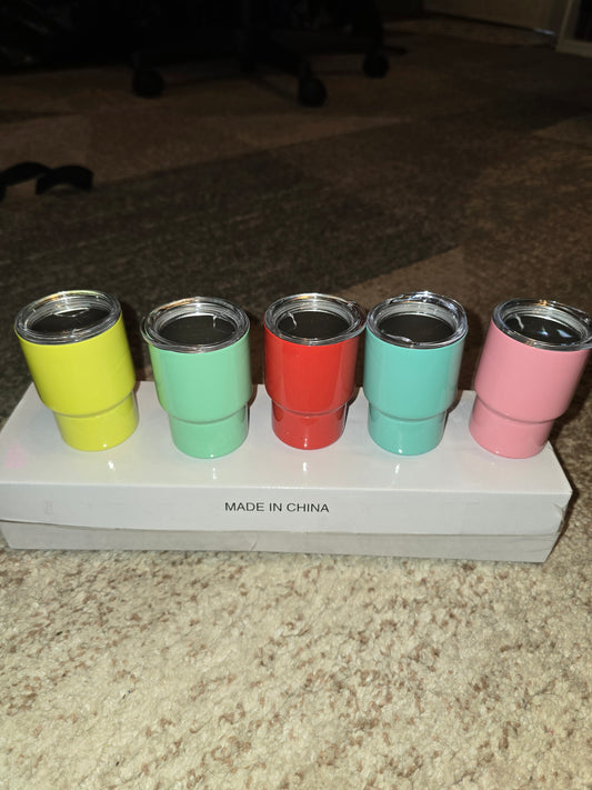 5OZ MINI STAINLESS STEEL JUICE TUMBLER