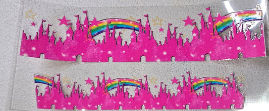 MINI MAGICAL CASTLE TUMBLER WRAP