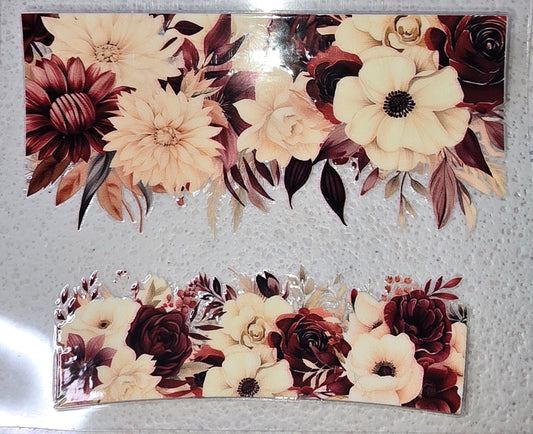 MINI FLOWER TUMBLER WRAPS