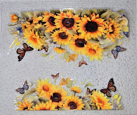 MINI SUNFLOWER TUMBLER WRAP