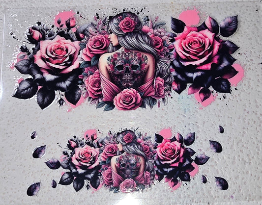 MINI TATOO GIRL TUMBLER WRAP