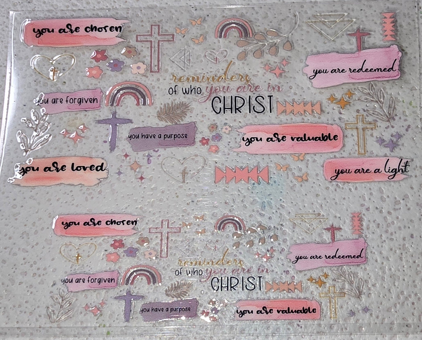 MINI CHRISTIAN TUMBLER WRAP