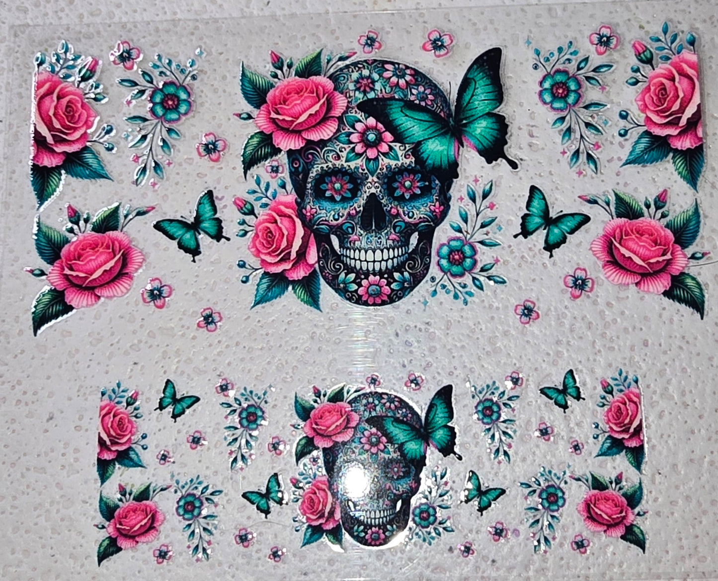 MINI SUGAR SKULL TUMBLER WRAP