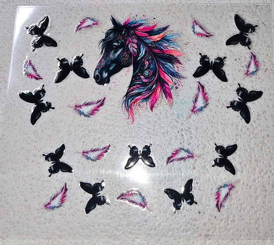 MINI UNICORN TUMBLER WRAP