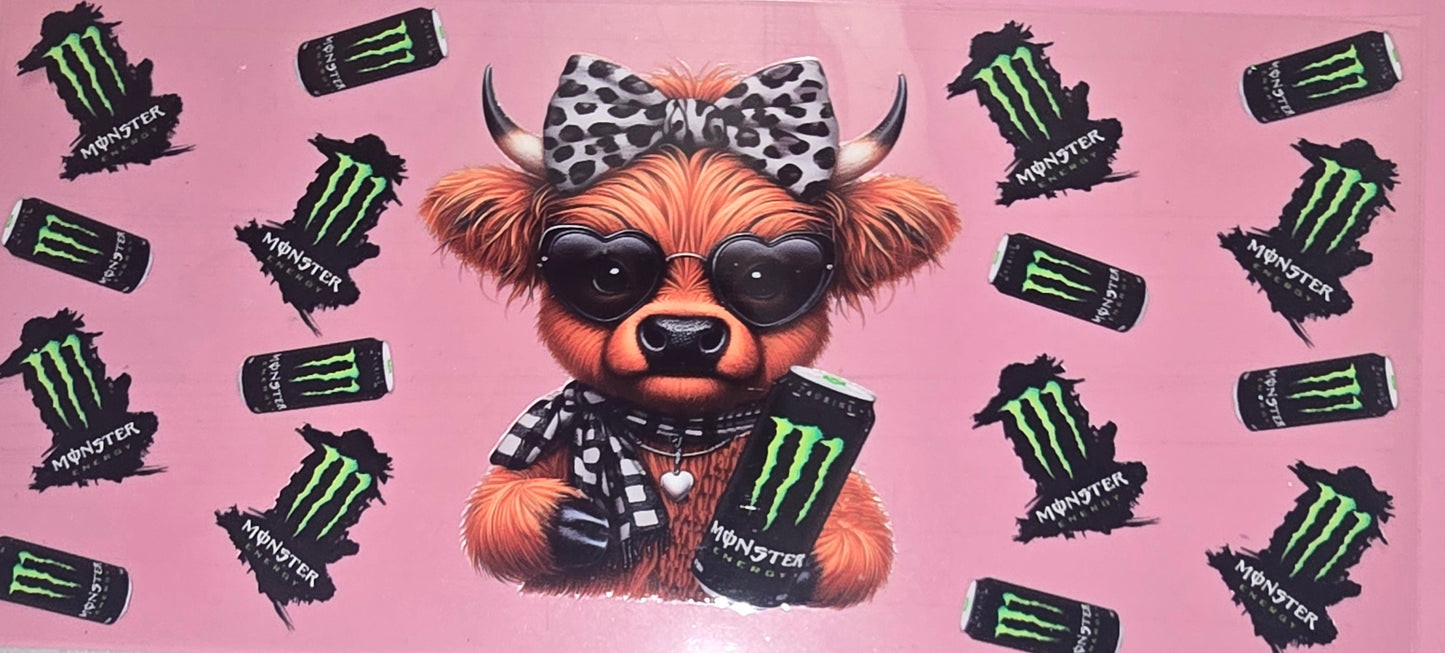 MONSTER HIGHLAND COW WRAP