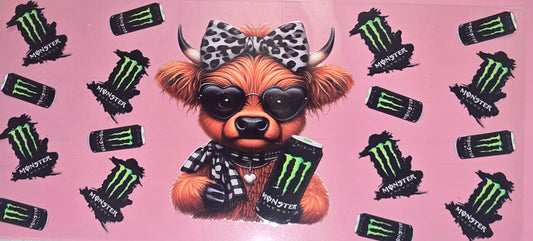 MONSTER HIGHLAND COW WRAP
