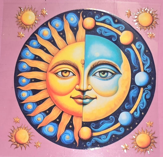 SUN MOON DECAL
