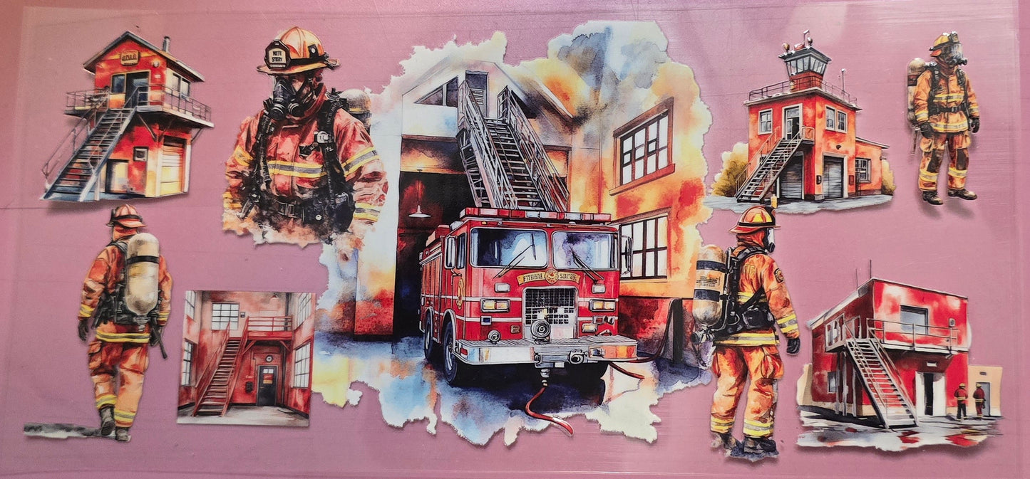 FIRE FIGHTER FIRE HOUSE WRAP