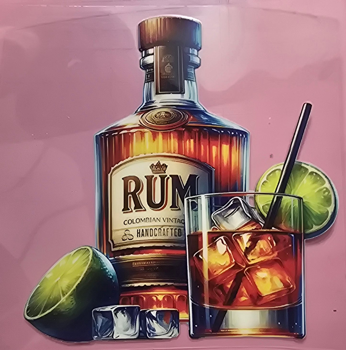 RUM DRINK DECAL