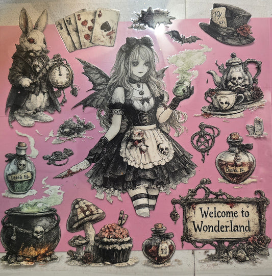 ALICE WELCOME TO WONDERLAND WRAP
