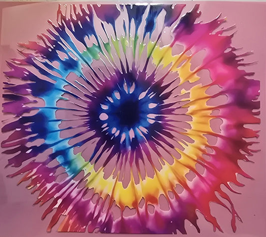 TIE  DYE HIPPI WRAP