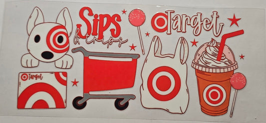 Sips Target Shopping Wrap