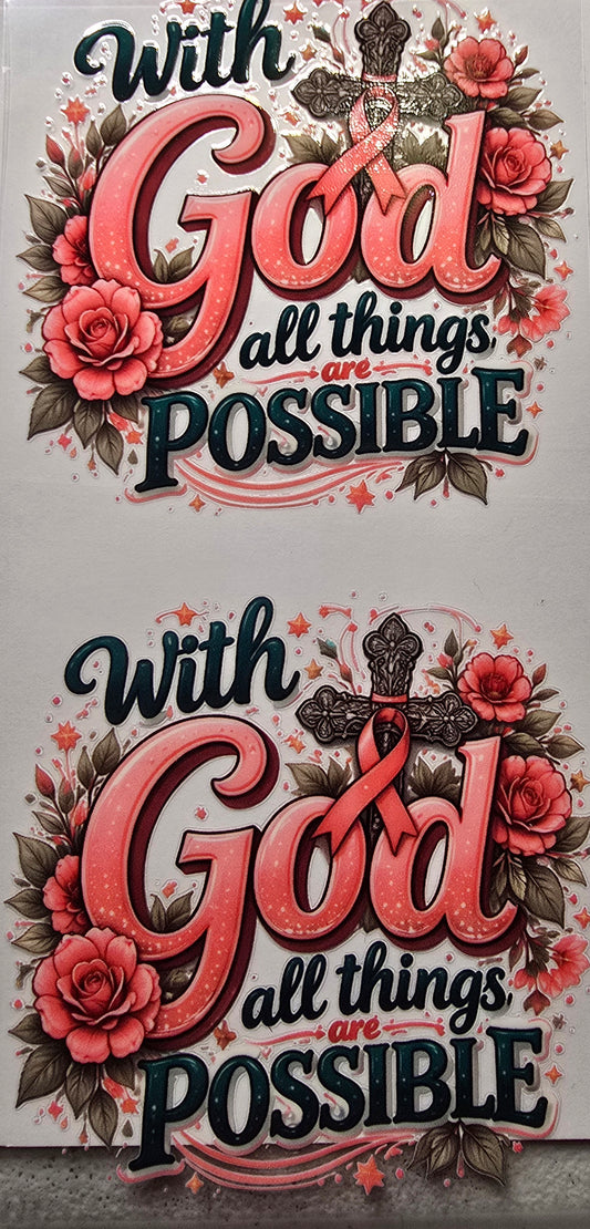 With God All Things Are Possible