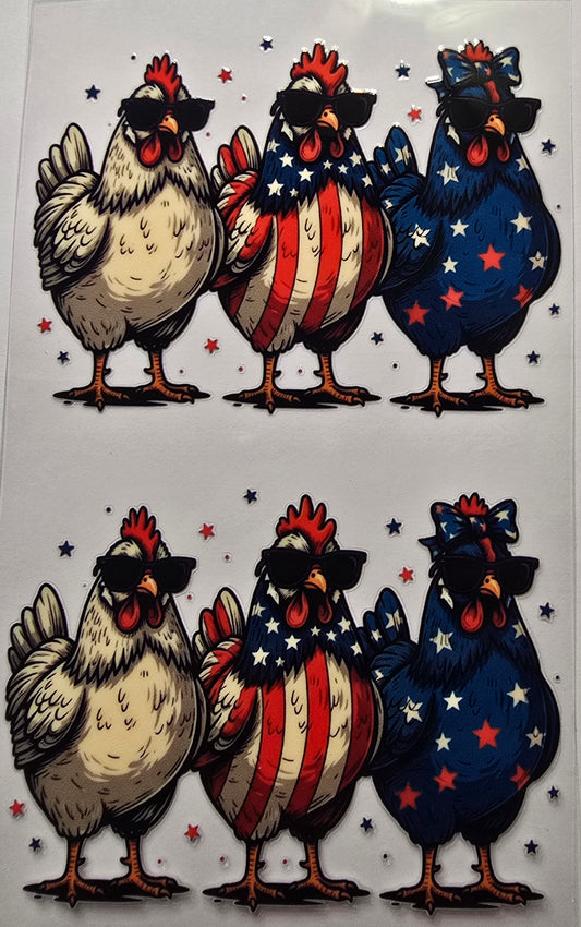 Independence Day Roosters