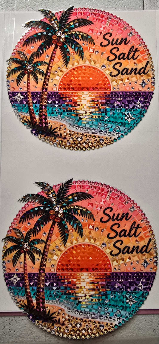 Sun Salt Sun Decal