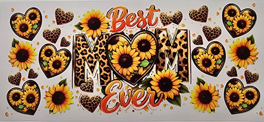 Best MOM Ever Sunflower Wrap